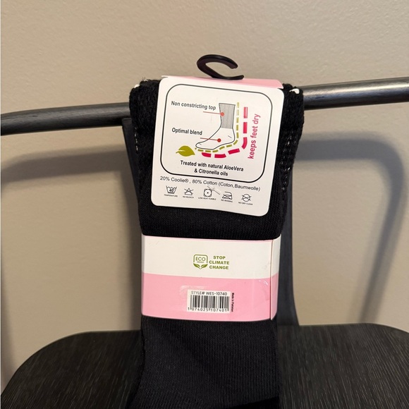 Stealth Sox Medical Extra Wide Black Diabetic Socks  3 Pack Size Men’s US 9-11 - Picture 4 of 6